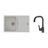 50944 2 k strongsinks s3 set drez vardar 780x500mm granit biela bateria garonne cierna