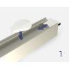 50950 8 stronglumio profil led maglyte 10 2030mm strieborna elox