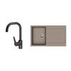 K-StrongSinks S3 Set drez Zala 860x500mm granit béžová + Bat 2