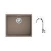 K-StrongSinks S3 Set drez Hron 530x460mm granit béžová + Bat 2
