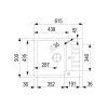955 2 strongsinks s3 drez granit vardar 615 615x500 mm odkvapavac vanic cierny