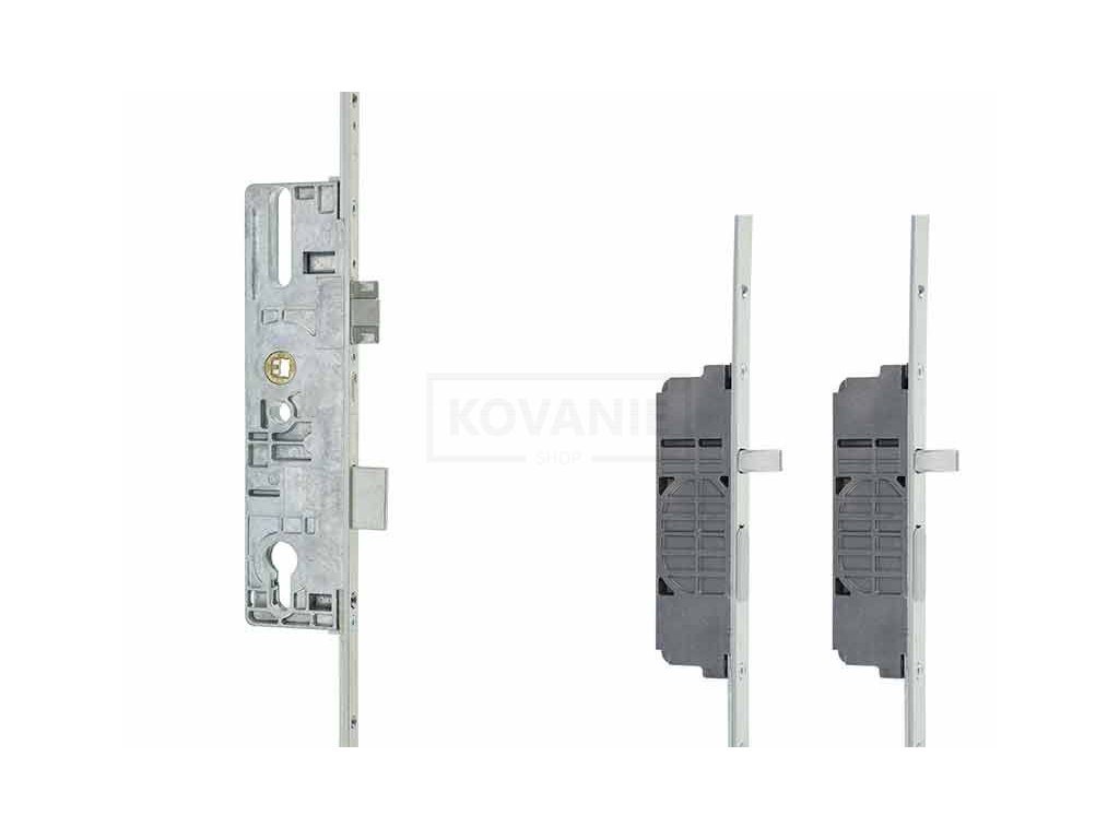 ROTO vícebodový zámek s trny C600 (DM 50, Krycí lišta 16mm, FFH I Délka krycí lišty 1500 – 1900 mm I 1900 mm)