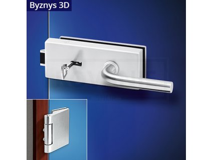 ACT - Lida Byznys HR 3D (Provedení BB (pokojový klíč), Povrch IN - nerez)