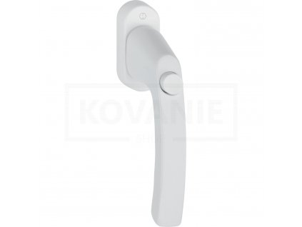 DV005 ppic HOPPE Fenstergriff LIEGE mit Sperrknopf weiss 0