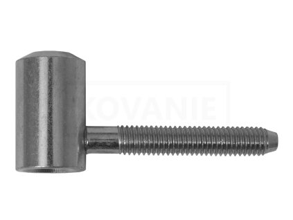 TKZ dveřní závěs 60/12 VD M8x5 (Povrch Zinek žlutý)