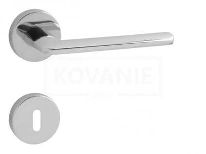 MP KOVÁNÍ klika TI - ELIPTICA - R 3098 (Provedení BB, Povrch OC - chrom lesklý)