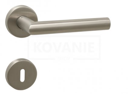 MP KOVÁNÍ klika TI - FAVORIT - R 2002 (Provedení BB, Povrch BN - broušená nerez)