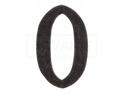 COBRA číslice 12cm kované (Provedení 0, Povrch K - kované kování)