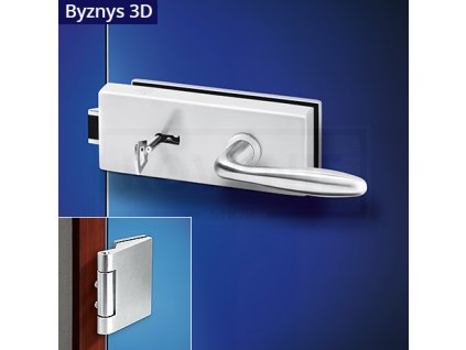 ACT - Cina Byznys HR 3D (Provedení BB (pokojový klíč), Povrch IN - nerez)