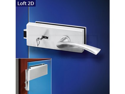 ACT - Eura Loft HR 2D (Provedení BB (pokojový klíč), Povrch IN - nerez)
