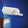 ASKL0196 Charlie klika SKLO Loft 2D PZ nikl