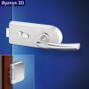 ASKL0060 Ilsa klika SKLO Byznys 3D PZ nerez