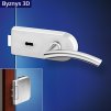 ACT - Pipa Byznys OV 3D (Provedení BEZ OTVORU, Povrch IN - nerez)