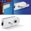 ACT - Sada Loft OV pro skl. dveře (Provedení BEZ OTVORU, Povrch IN - nerez)