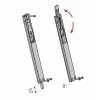 Rygiel do drzwi 225mm nawierzchniowy FAPIM 3722B Kod producenta 3722B 05