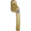 DV005 ppic HOPPE Fenstergriff LIEGE mit Sperrzylinder bronze 0