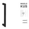 FT - MADLO K02 Ø 25 mm UN (Provedení kus, Povrch Bílá matná, Délka Délka 1225 mm / Rozteč 1200 mm)