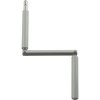 DV005 ppic HAUTAU PRIMAT FL190 Knickkurbel silber geknickt 0
