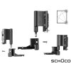 SCHUCO Spodní pant Royal S/AWS 130 kg (Povrch Stříbrná, Typ L)