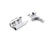 Schueco Ecklager Royal S AWS 130 DIN rechts C0 silber, 275564 02