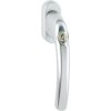 DV005 ppic hoppe Fenstergriff Tokyo Sperrzylinder silber 0
