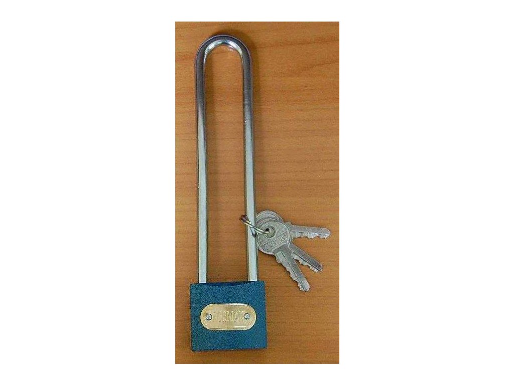 Visaci zamek Fe 12 38mm XLS dlouhe oko d6 2 128mm FORMAN a24305542 10638