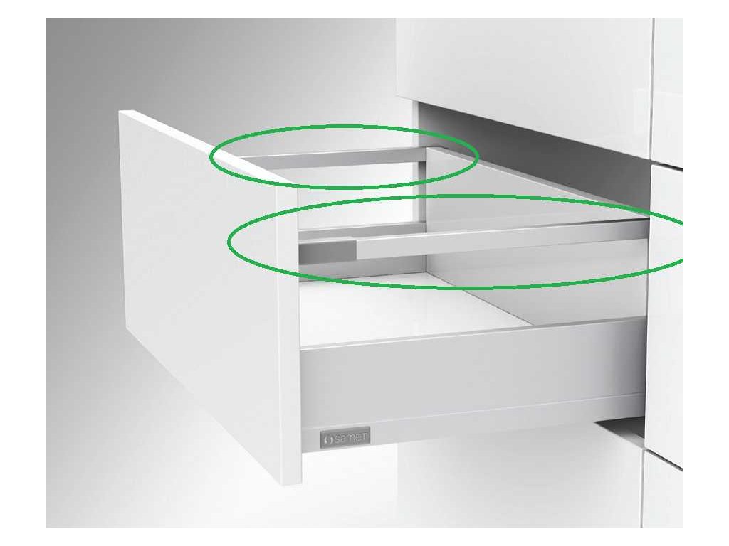 Flowbox Reling 500mm ANTHRACITE SAMET a46713590 10638