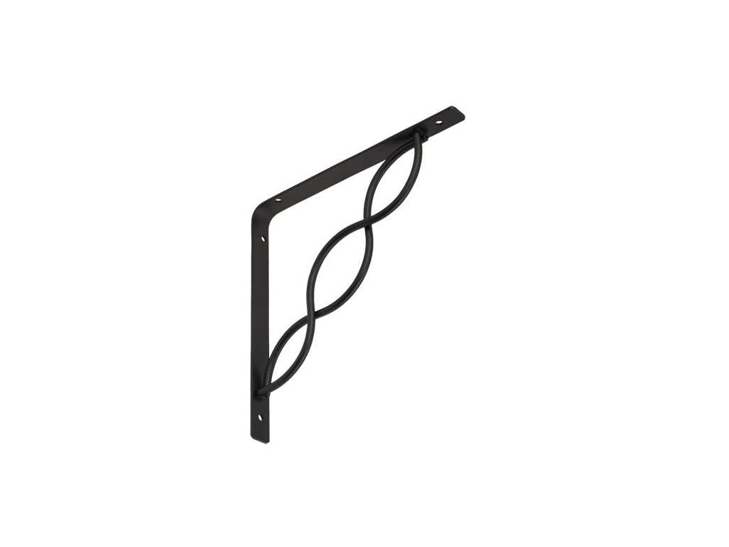 Konzole se spletanou vzperou WPRP 200x200mm cerna 5237 a82652725 10638