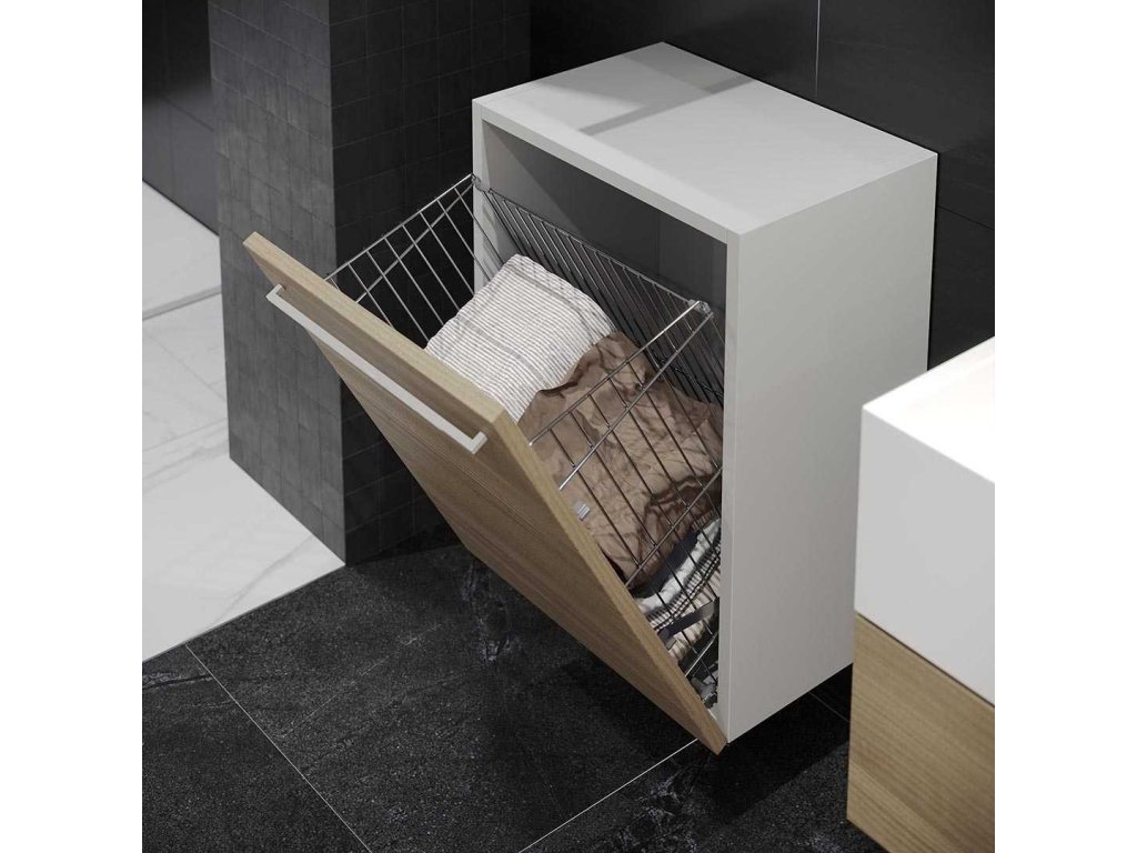 Kos na pradlo STARAX k zaveseni skladaci chrom 450mm 380x260x500mm S 8124 C a123669548 10638
