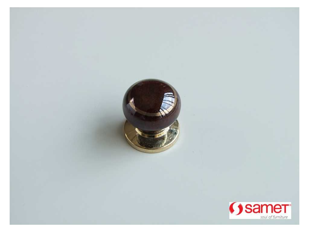 Knopek SULTAN porcelanovy hnedy Ms 066203 a163376 10638