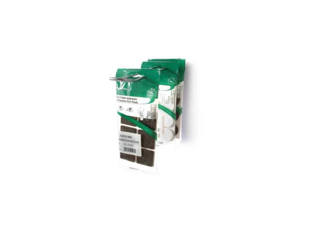 Filcove podlozky PW kruh d20mm tl 3 5mm 10 ks bile a44306756 10638