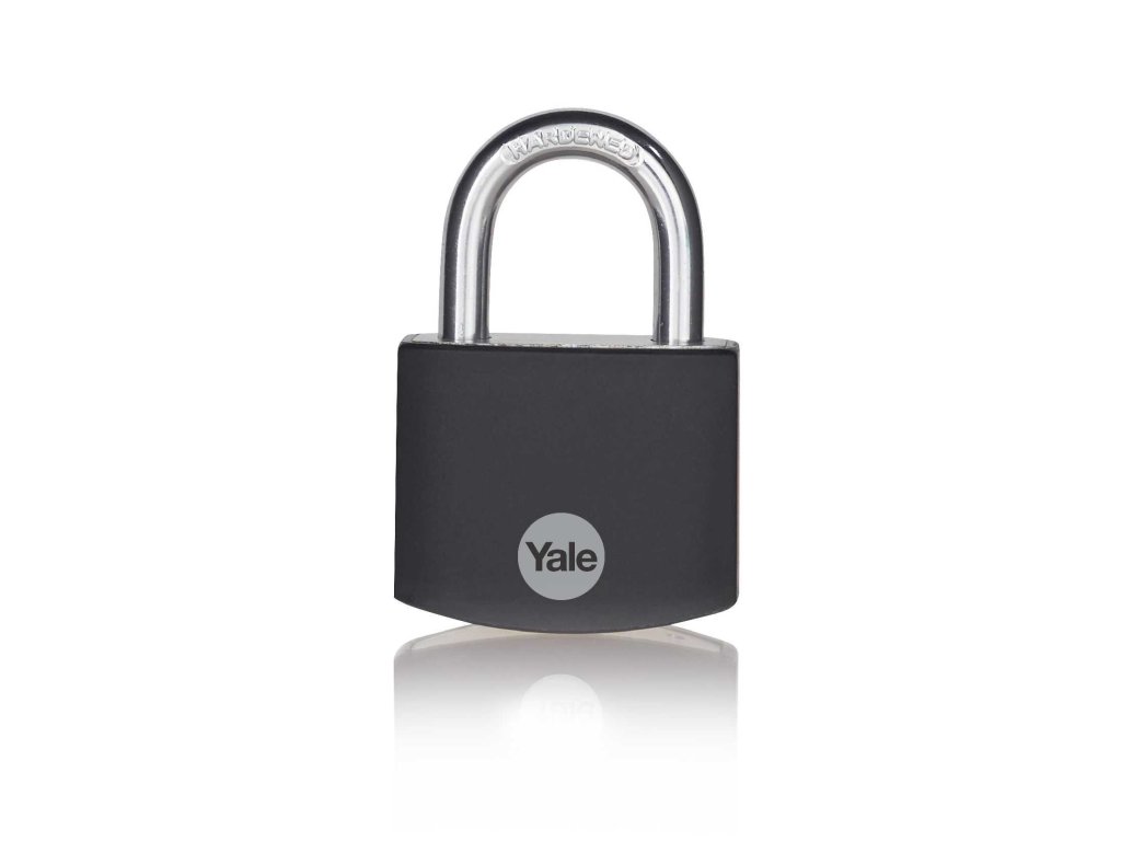 Visaci zamek YALE YE3B 38 119 1 BK 3kl ALU cerny a126862741 10638
