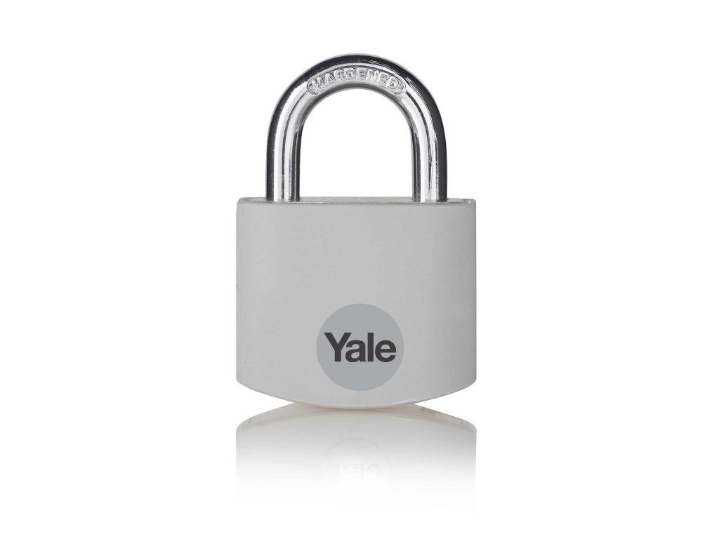 Visaci zamek YALE YE3B 32 116 1 GR 3kl ALU sedy a126862102 10638