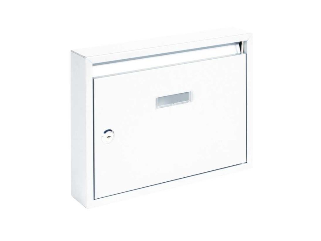 Postovni schranka ocel bila 32x24x6cm BK 24 BM a10918682 10638