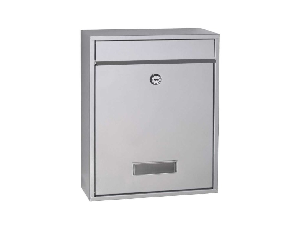 Postovni schranka stribrna 26x35x8cm BK 240 SM a44146039 10638