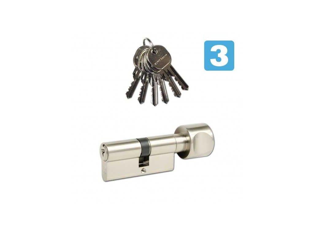 Vlozka EURO SECURE 30 45K s knoflikem Ni 6 klicu R1 TB3 a107076499 10638