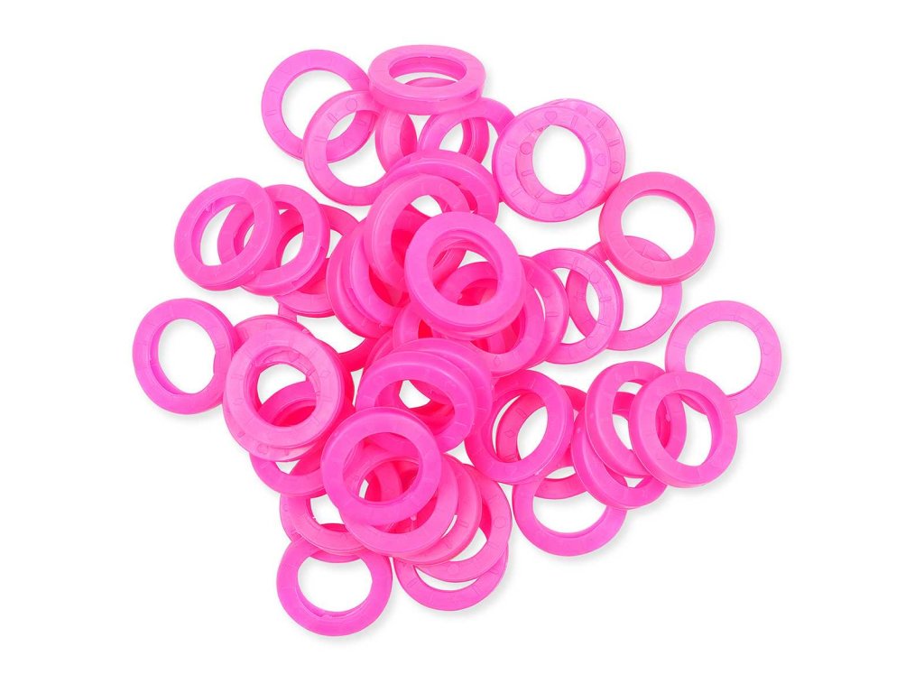 Rozlisovace klicu plastovy kulaty RO R24 PVC d 24mm staroruzovy baleni 50ks a128332387 10638