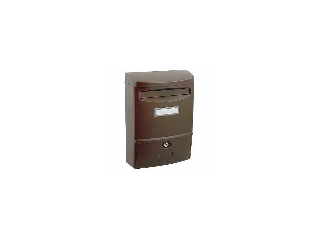 Postovni schranka ABS 2 hneda 272x383x113mm CH a12247259 10638