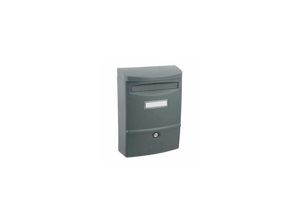Postovni schranka ABS 2 grafit 272x383x113mm CH a14074423 10638