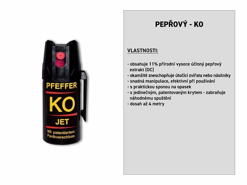 Sprej peprovy KO JET 40ml BALLISTOL 24420 24476 a130780245 10638