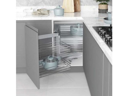 Kos rohovy STARAX 4 kose CORNER PRAVY chrom 860 965x530x530 720mm S 3002 C a24464350 10638