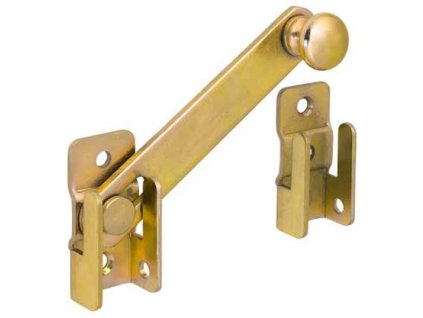 Zavora zahradni WOG 120 120x20mm zl Zn 8613 a44205090 10638