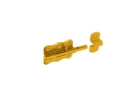 Zastrc s kulatym jezdcem WRO 100 100x60mm zl Zn 8563 a47575372 10638