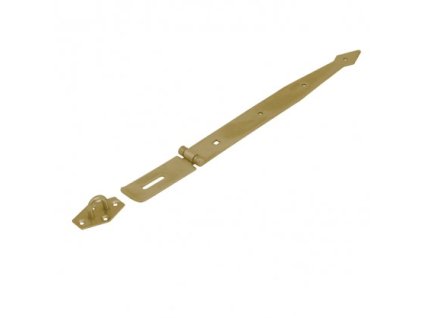 Závěs zamykací brankový pásový ZZB 200-200x2,5mm žl.Zn 8731
