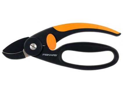 Nůžky FISKARS zahradní jednočepelové s chráničem FingerLoop 1001535 - doprodej *