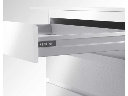 SMART BOX 40 kg-99-650 šedý bez zadních držáků SAMET