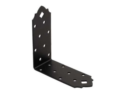 Úhelník dekorativní SDS KM7 98x98x40/2,0mm černý* 89877 - doprodej