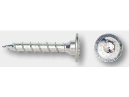 Vrut RAPI TEC do tesarskeho kovani 5 0x40 T20 bily Zn bal 50ks a108940405 10638
