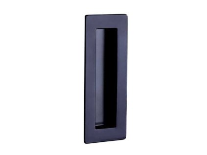 Mušle na posuvné dveře hranatá 150x50mm/D-černá matná