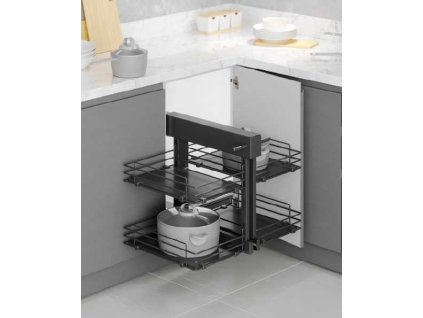 CORNER vysuvny system STARAX antracit plne DNO drevene antracit levy 640x510x560mm S 3067 A a119531735 10638